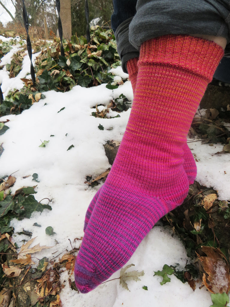 Custom-Dyed: Gradient Striped Socks Sets – Knitcircus Yarns