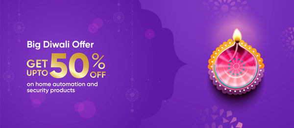 Diwali offer 50% off on home automation devices