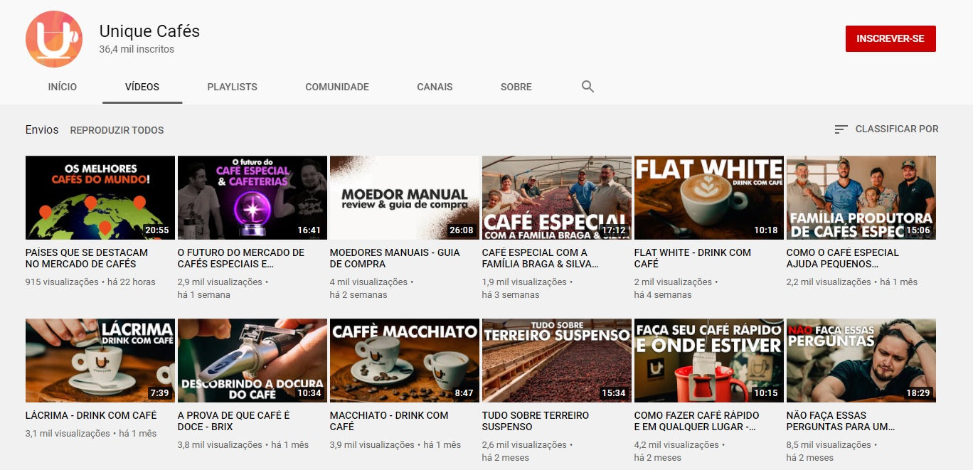 unique cafés canal youtube