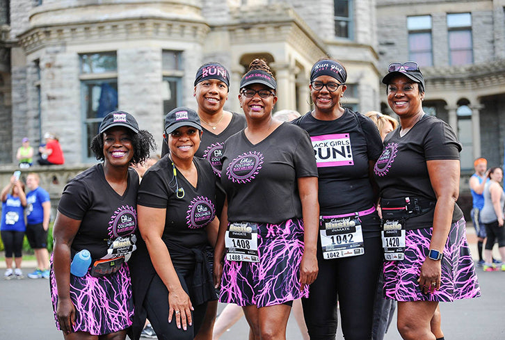 Grupo da Black Girls Run em Columbus