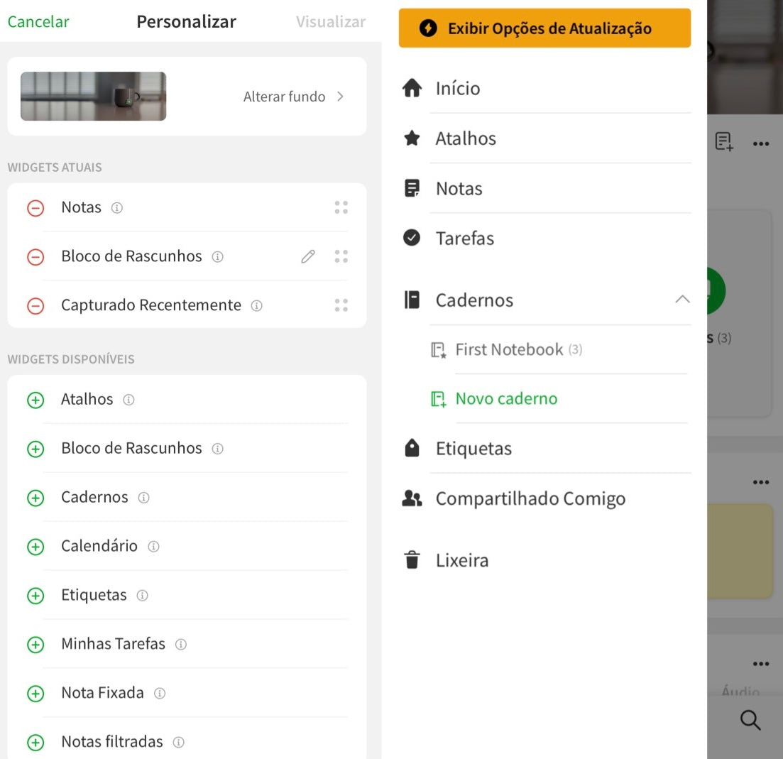 Aplicativos de produtividade em nuvem: Evernote