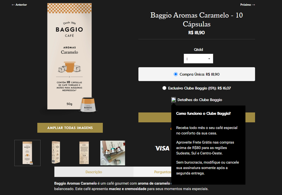Baggio Café e clube de fidelidade: estratégia para aumentar o ticket médio