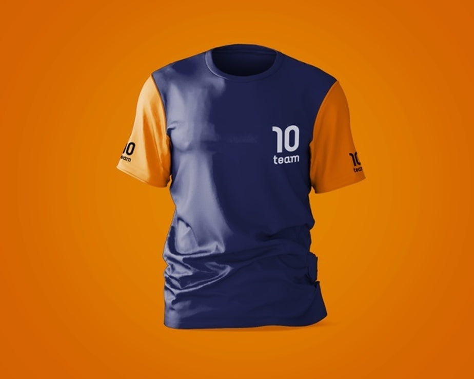 Mockup de camisa de futebol Grátis 