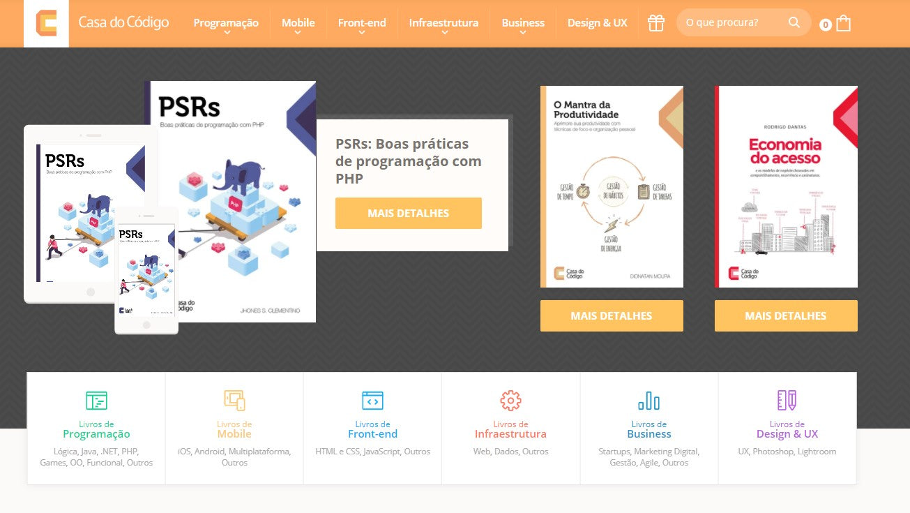 Casa do Código: livros e e-books sob demanda