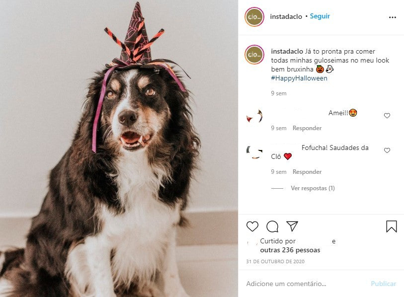 O que postar no Instagram: post da Clo com fotos descontraídas são boas ideias para Instagram