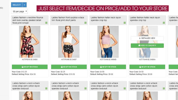 Captura de tela do app MyOnlineFashionStore para lojas de roupas, um exemplo de como empreender com pouco dinheiro