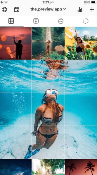 App Preview para organizar o feed e ganhar seguidores no Instagram