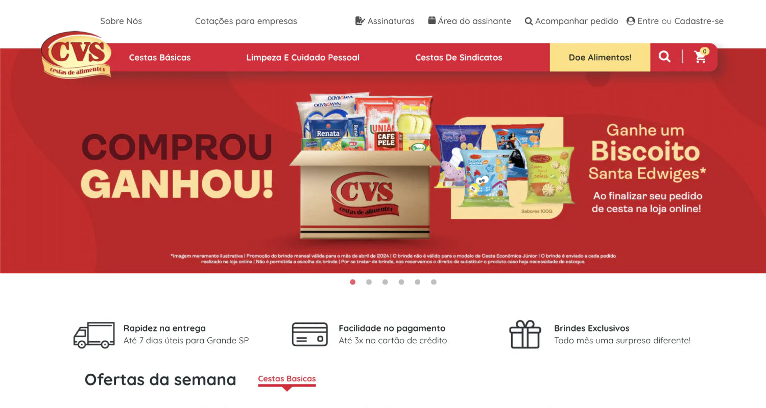itens de uma caixa de presente montada cheia de produtos alimentícios
