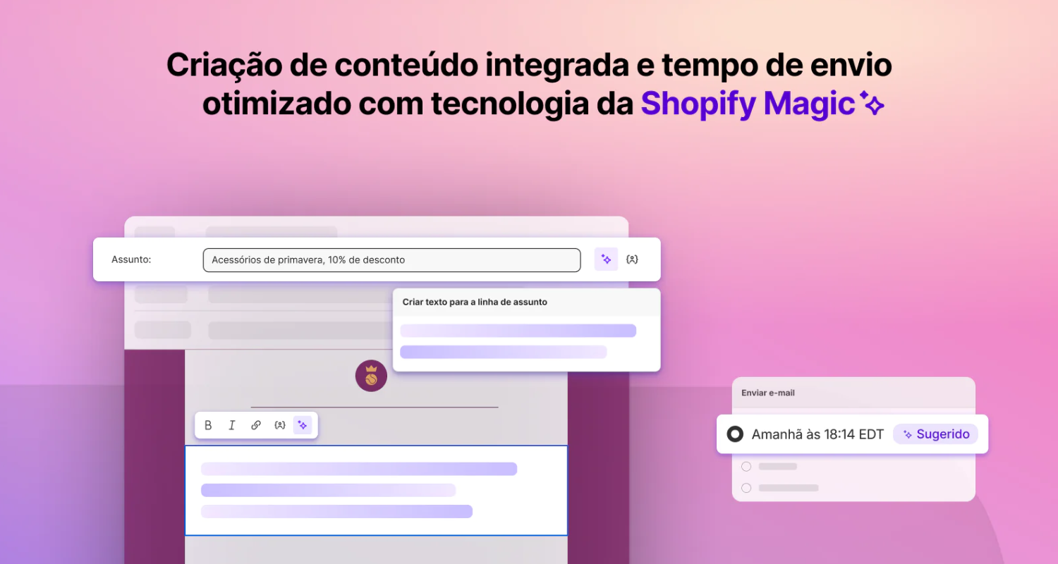 E-mail personalizado: Shopify Email