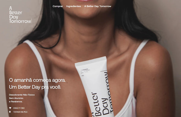 Lojista da Shopify do setor de cosméticos e serve de inspiração para ganhar dinheiro em casa: A Better Day