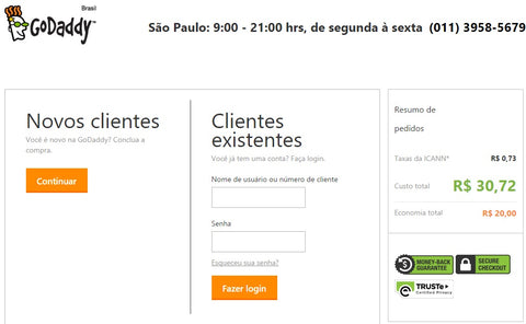 GoDaddy BR: Loja Virtual - Criar E Montar Loja Online Fácil E Rápido