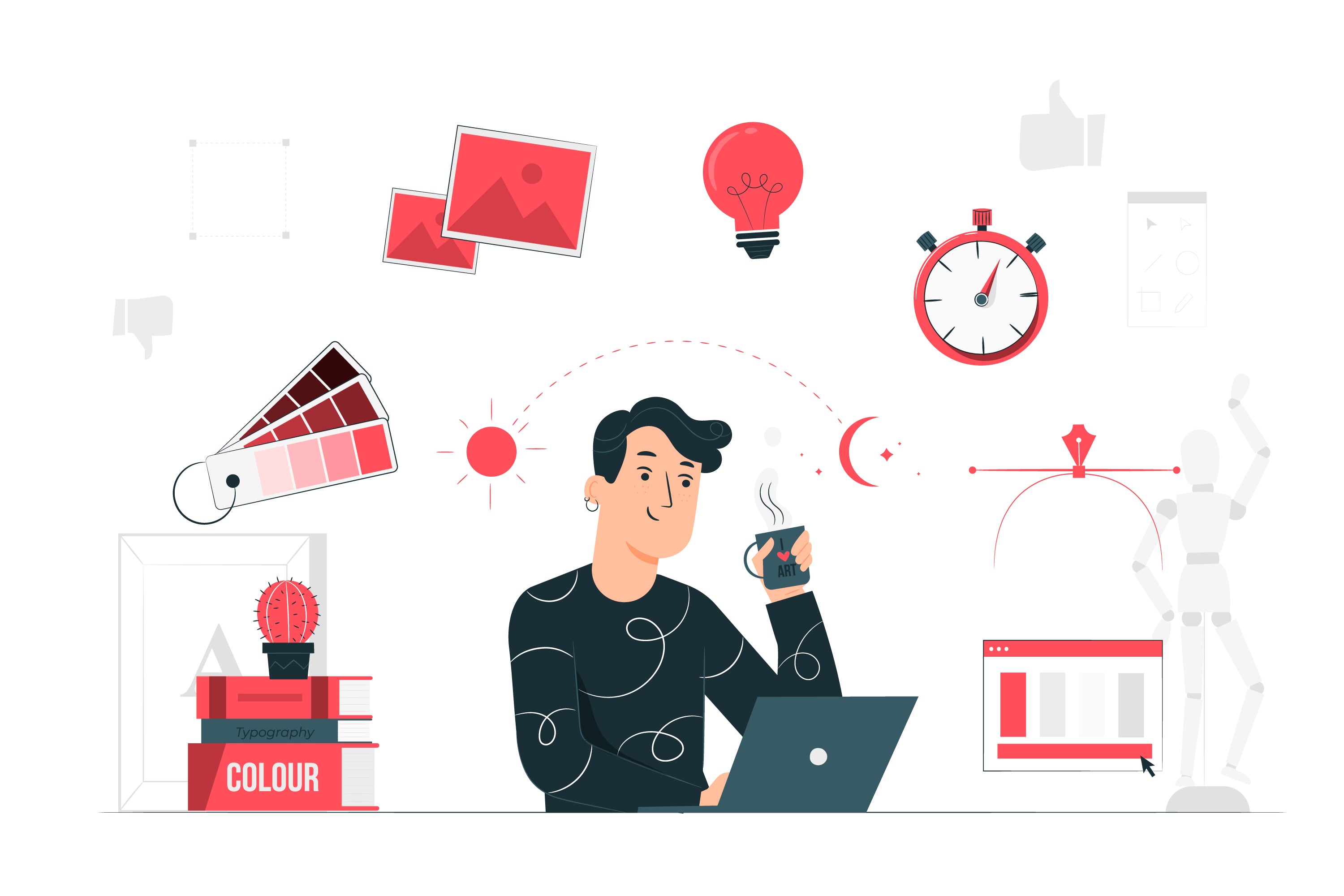 Ideias de negócios online: trabalhe como redator, designer ou desenvolvedor freelance