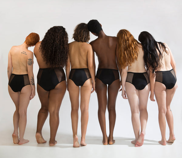 Portrait of women wearing Pantys