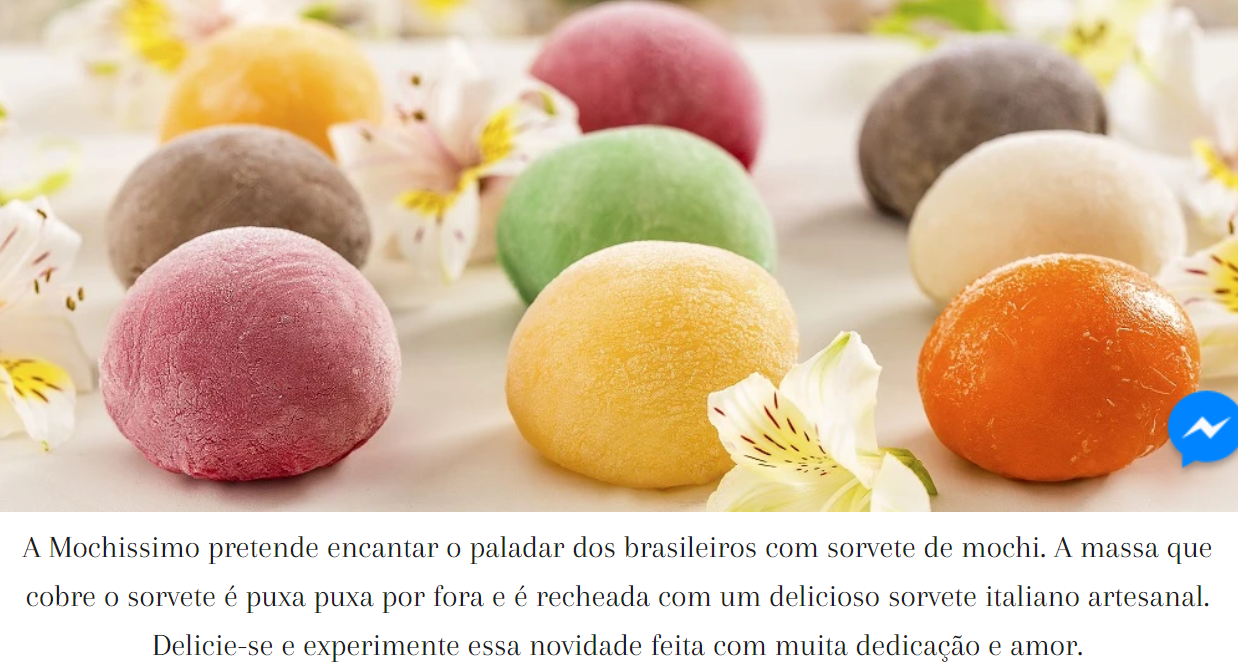 Imagem de doces coloridos de sorvete