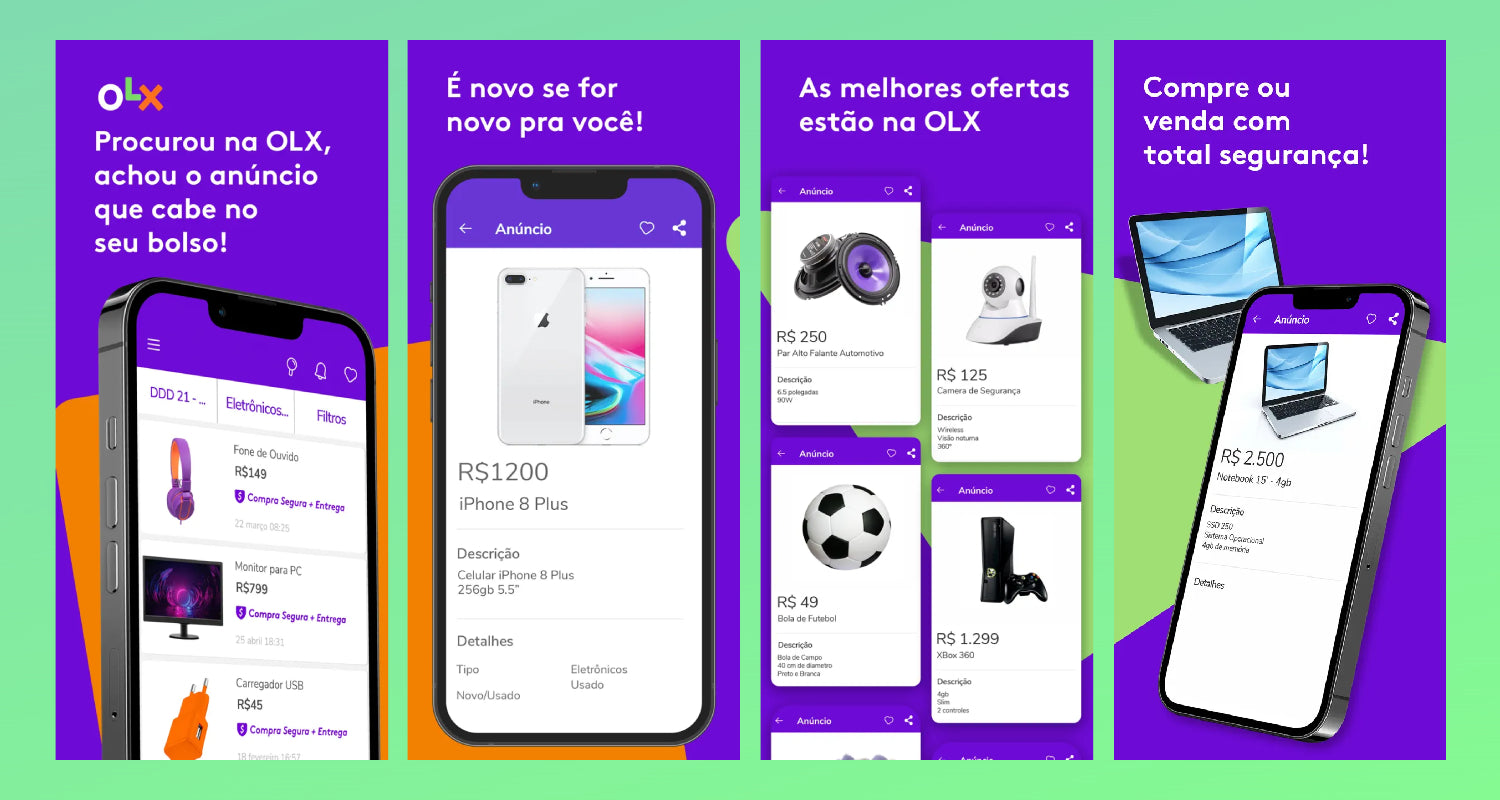 Os melhores aplicativos de vendas online - OLX