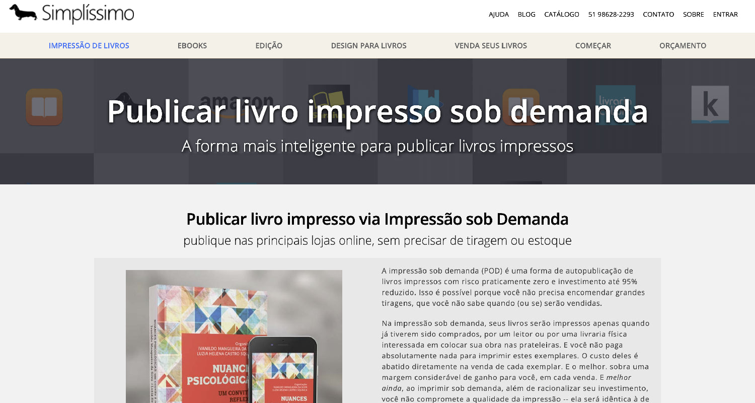 Impressão sob demanda - Simplíssimo