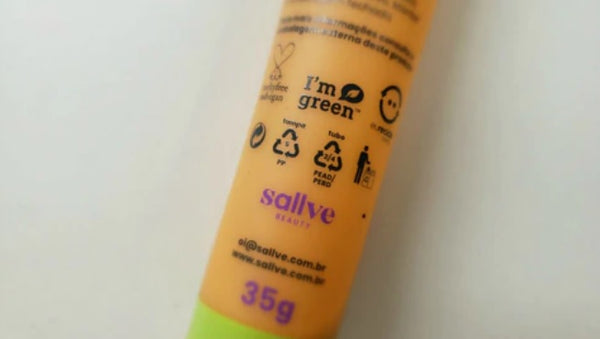 um exemplo de embalagens sustentáveis para cosméticos são os produtos da Sallve