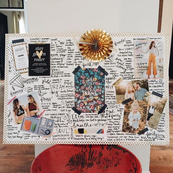 vision board pinterest