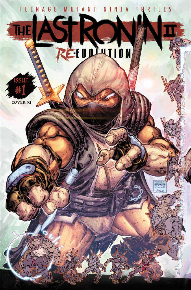 Teenage Mutant Ninja Turtles: The Last Ronin II--Re-Evolution #1 Variant Ri (25)  (Williams II) IDW Publishing