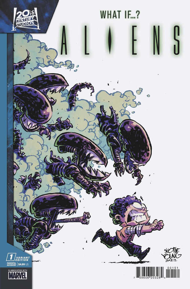 Aliens: What If...? #1 Skottie Young Variant Marvel Comics