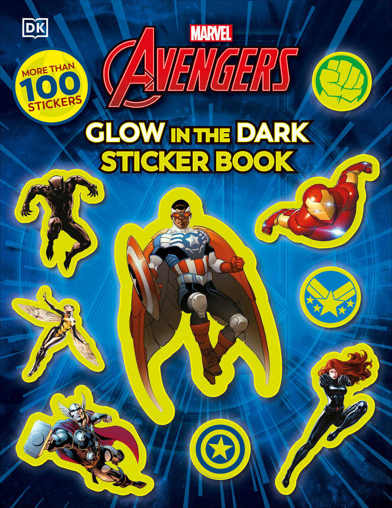 Marvel Avengers Glow In The Dark Sticker Book OTHER PUBLISHERS