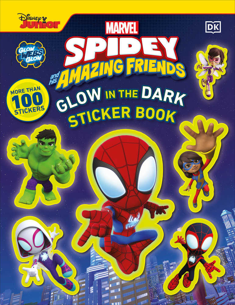 Marvel Spidey And His Amazing Friends Glow In The Dark Sticker Book OTHER PUBLISHERS