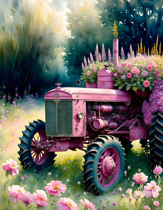 VIVA™ Pink Tractors Collection (EXCLUSIVE) - Countryside Cruiser (16x –  VIVA Paint-by-Numbers