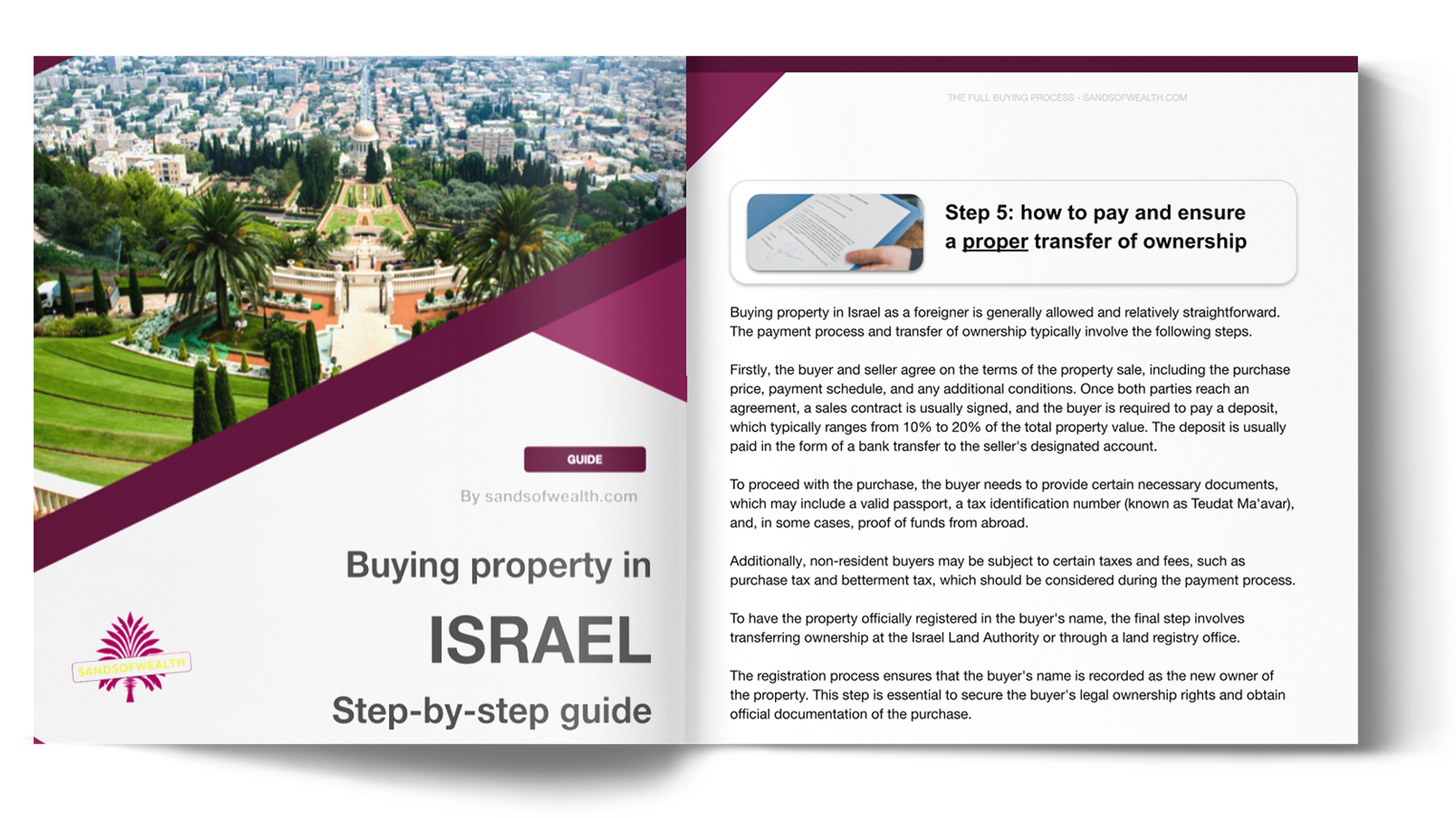 buying property foreigner Israel