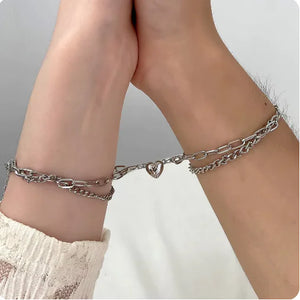 Magnetic Love Link Couples Bracelets – Perfect for Your Partner - Unified Vision