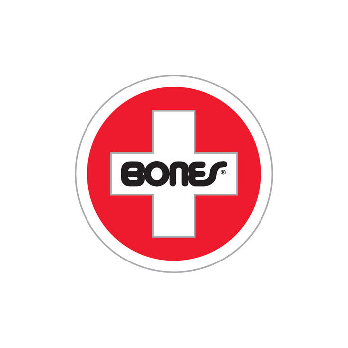 Bones Swiss Round Decal - 2.5"