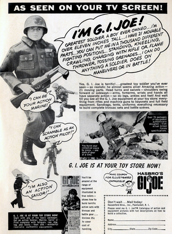 Vintage G.I. Joe Ad