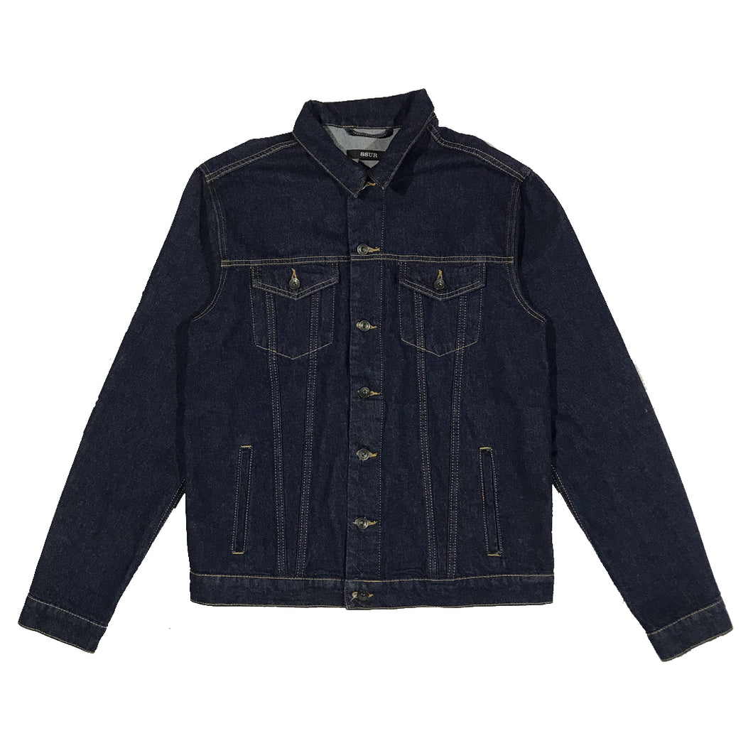 Indigo Denim Trucker Jacket – SSUR