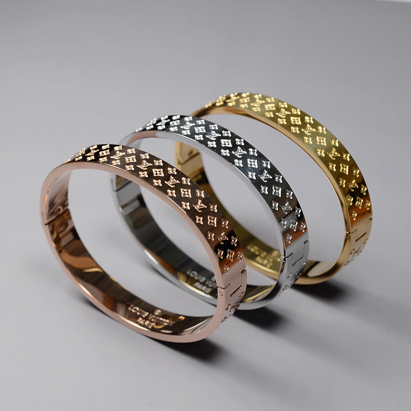 Louis Vuitton Nanogram Cuff Bracelet - Nore Systems