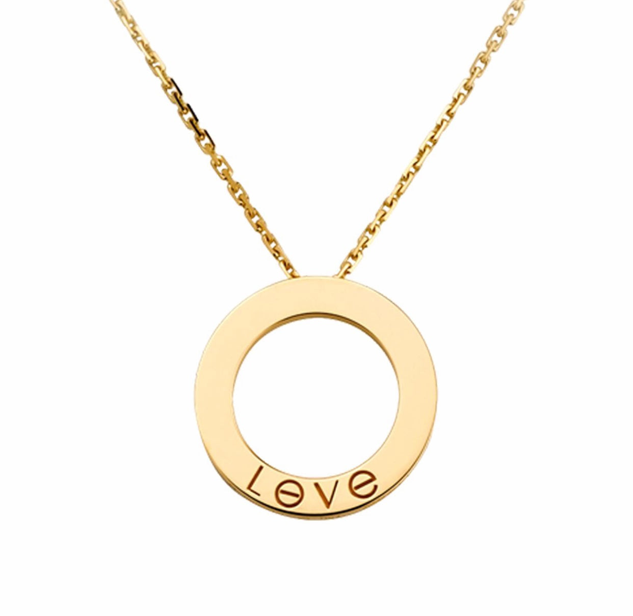 Cartier Love Necklace in Rose Gold 