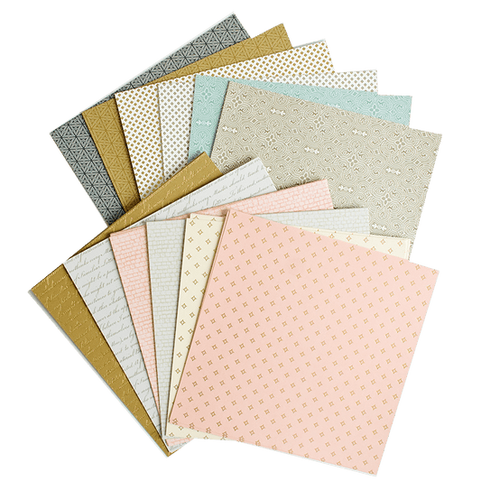 CHATTERBOX DECORATIVE CARDSTOCK 12X12 DS PAPER