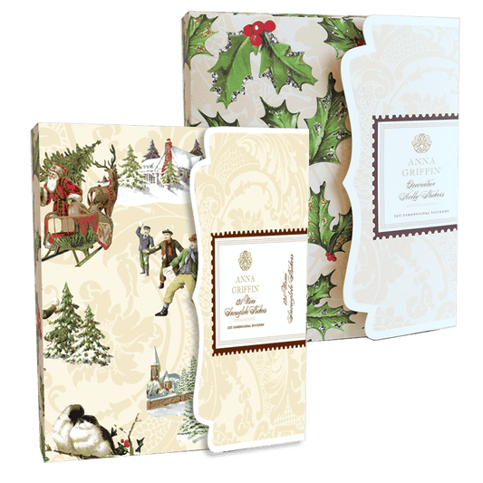 RED CHRISTMAS BOTANICAL TOILE 12X12 CARDSTOCK – Anna Griffin Inc.