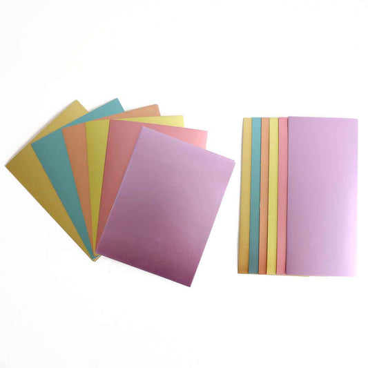 Pastel Card Stock Paper Pack – 12 sheets – The Foiled Fox