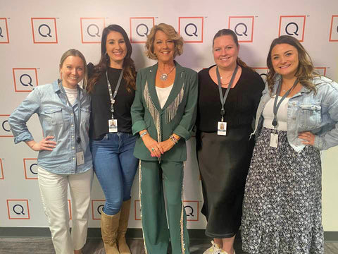 Carolyn and the QVC Merchandising Team