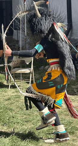 Santa Fe Indian Market Native American Dancer