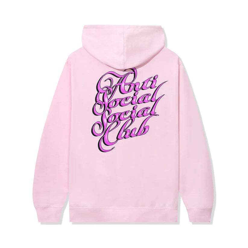 Anti social social discount club pink sweatshirt