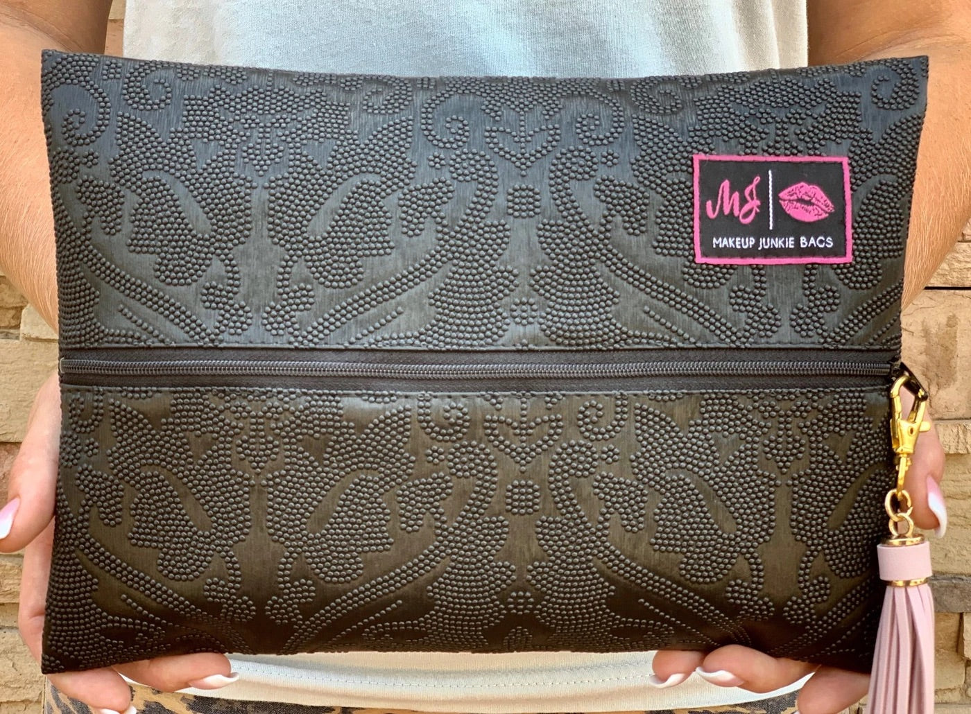 Makeup Junkie Bag - Black Bridal