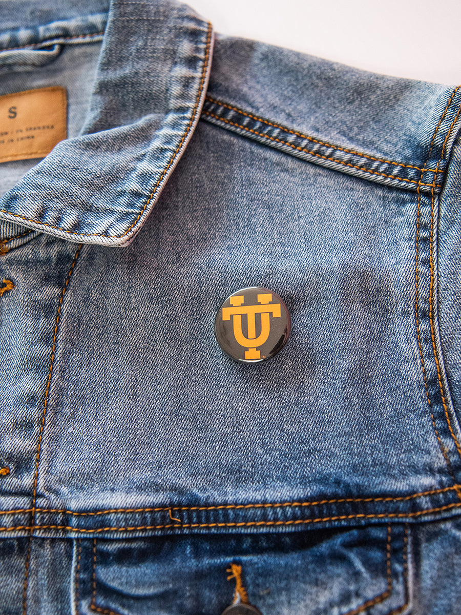 1" Interlocking UT Logo Button (3 Colors)