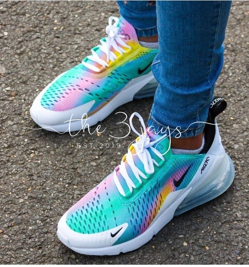 Air 270 Rainbow Customs ❤🧡💛💚💙💜 – The 3 Jays