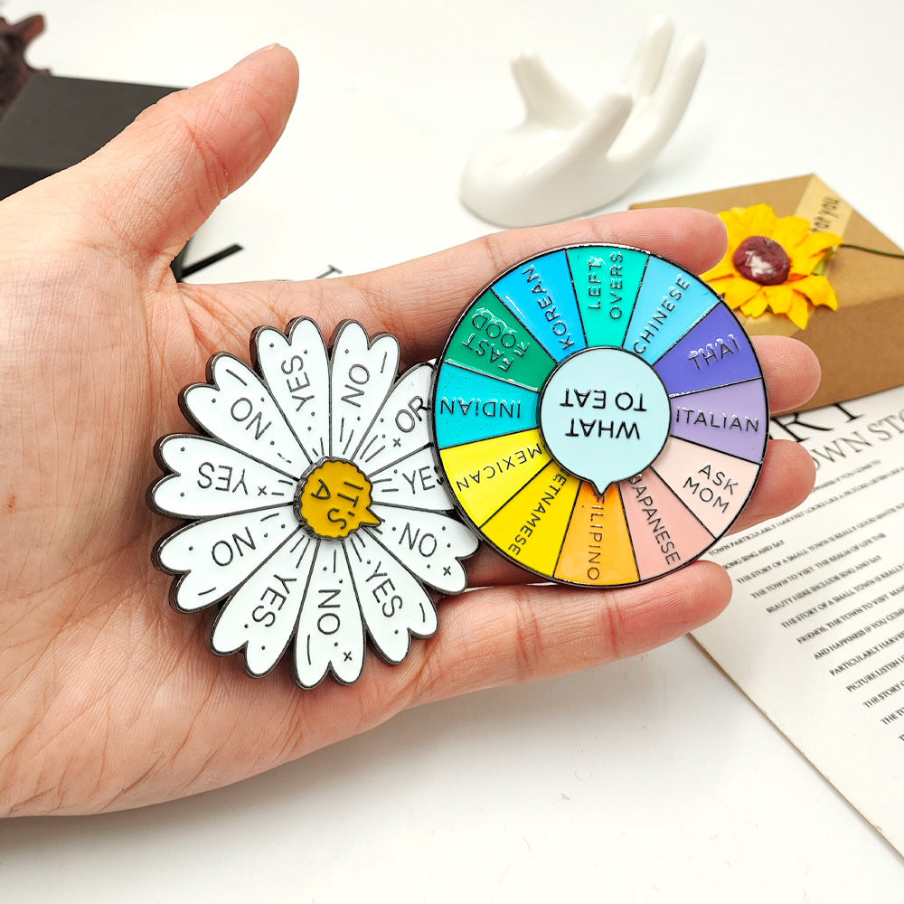 Funny Rotating Badge