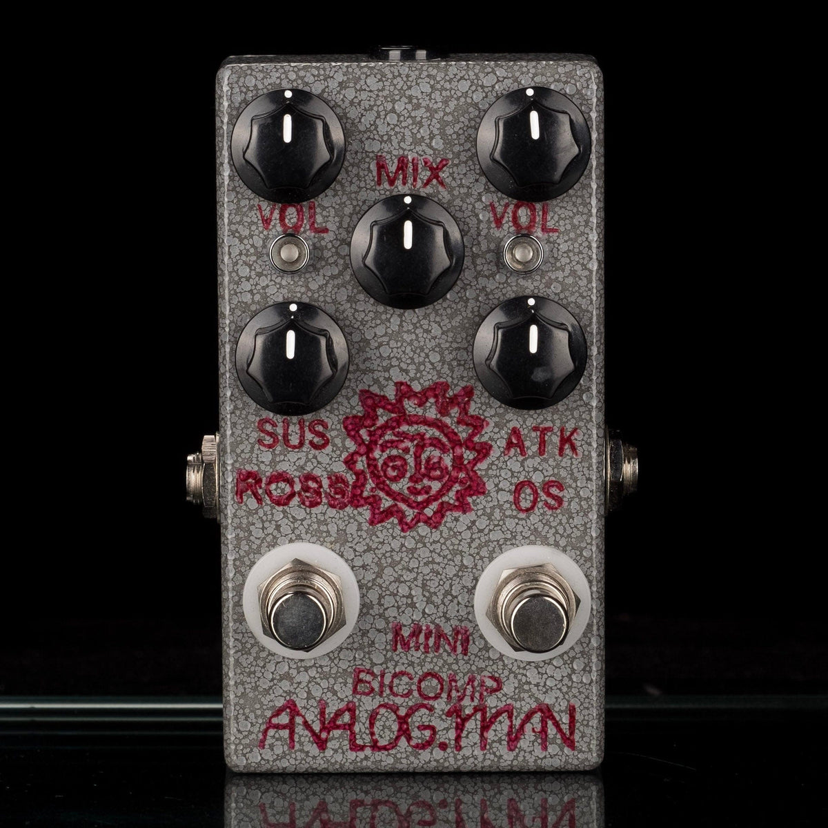 Used Analogman 5 Knob Mini Bi-Comp Compressor Pedal