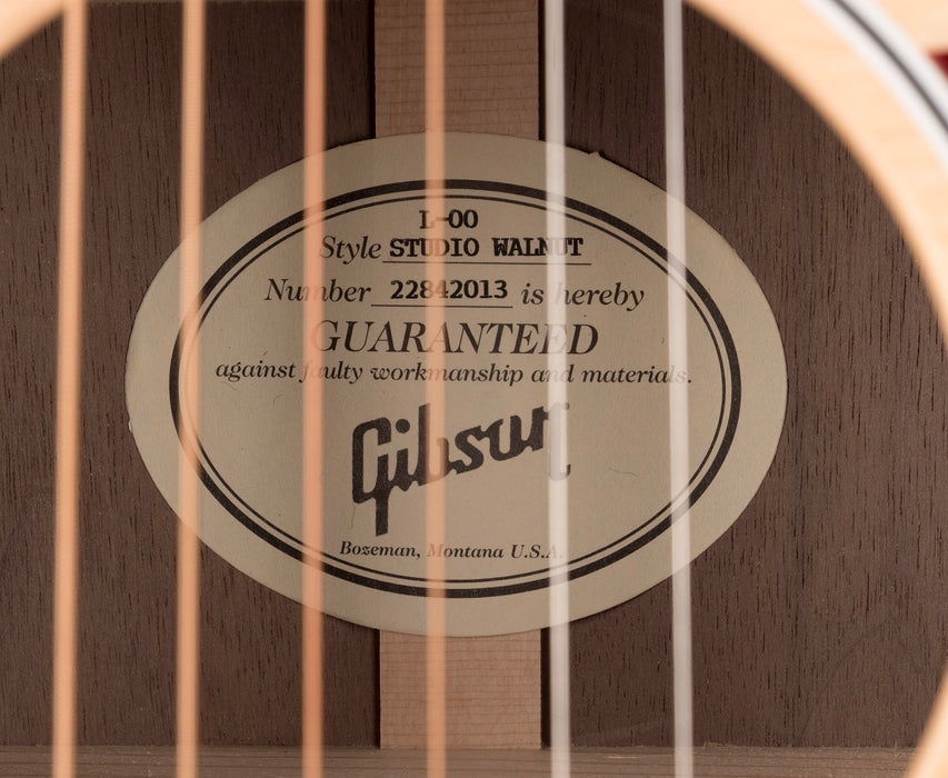 Gibson L-00 Studio Walnut Antique Natural Acoustic Electric Guitar