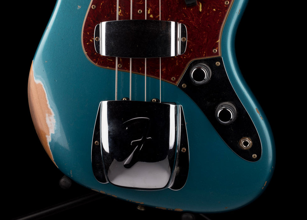 Fender Custom Shop 1960 Jazz Bass Relic Aged Ocean Turquoise