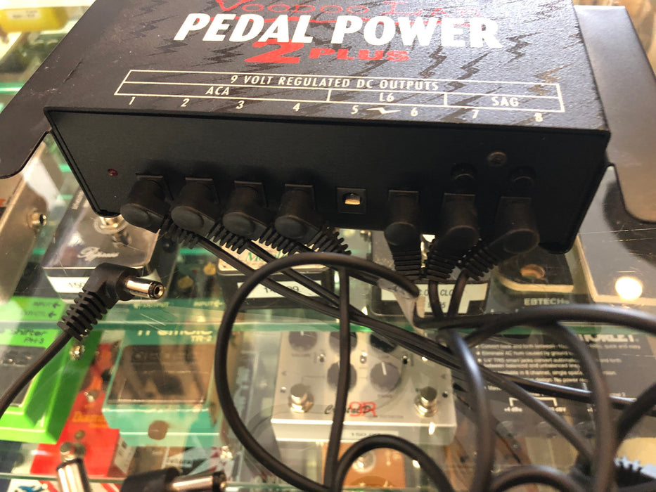 Used Voodoo Lab Pedal Power 2 Plus Power Supply Truetone Music