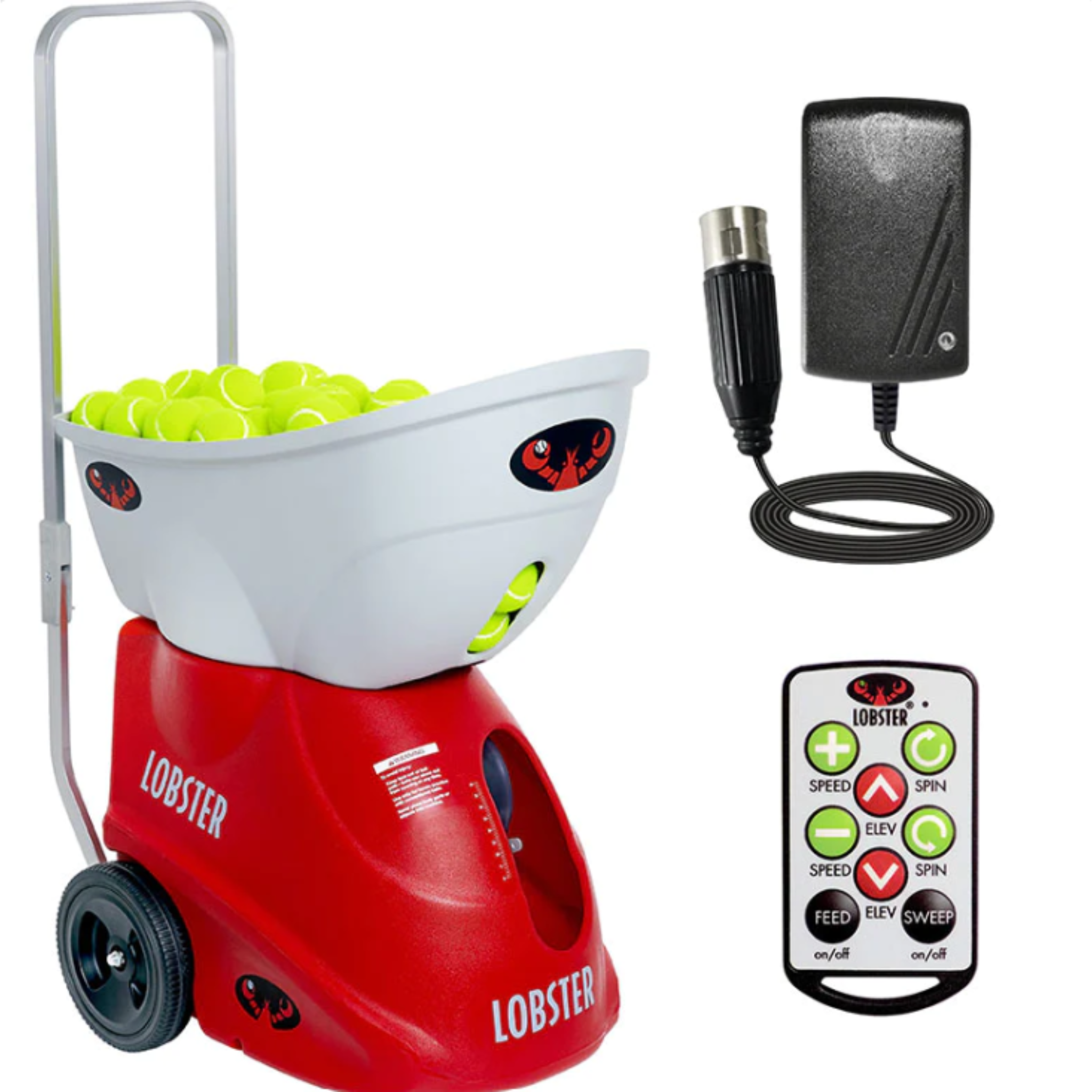 Lobster Elite Three Tennis Ball Machine