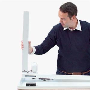 Height Adjustable Whole Piece Electric Standing Desk - RaDEWAY